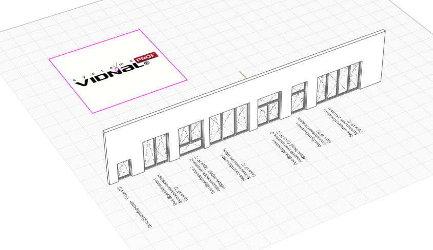 Vidnal V72 тёплая оконная алюминиевая профильная система